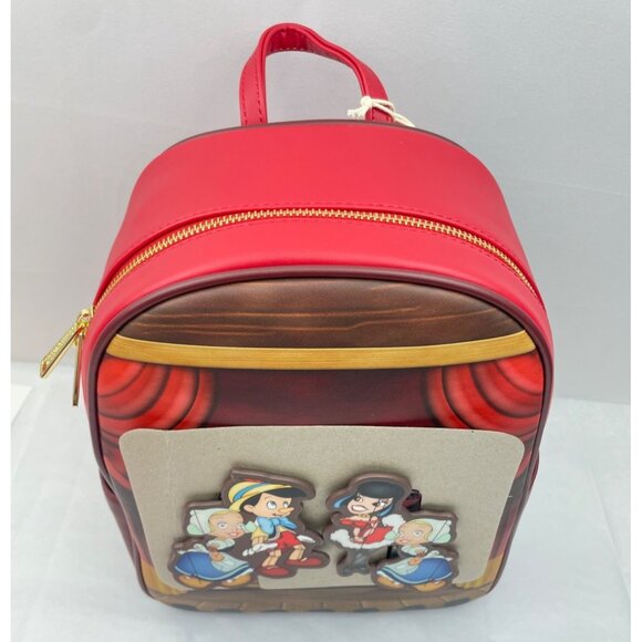 Loungefly Disney Pinocchio Marionette Mini Backpack - BoxLunch Exclusive - Picture 16 of 16